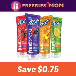 Coupon: $0.75 off one Zest Fruitboost