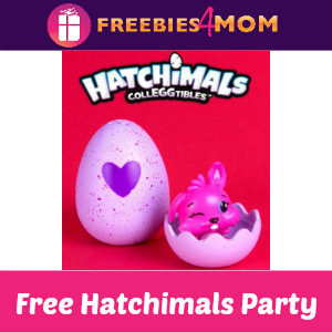 Free Hatchimals Party at Toys R Us May 20