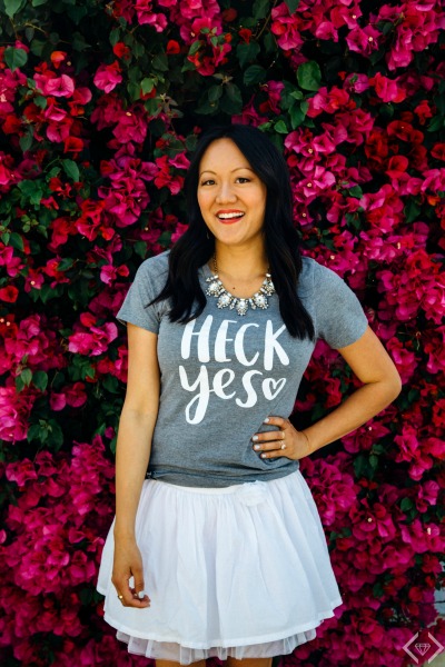 Heck Yes Graphic Tee $15.95