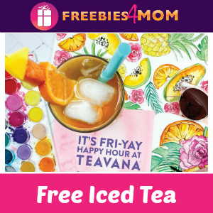 Free Iced Tea at Teavana May 26
