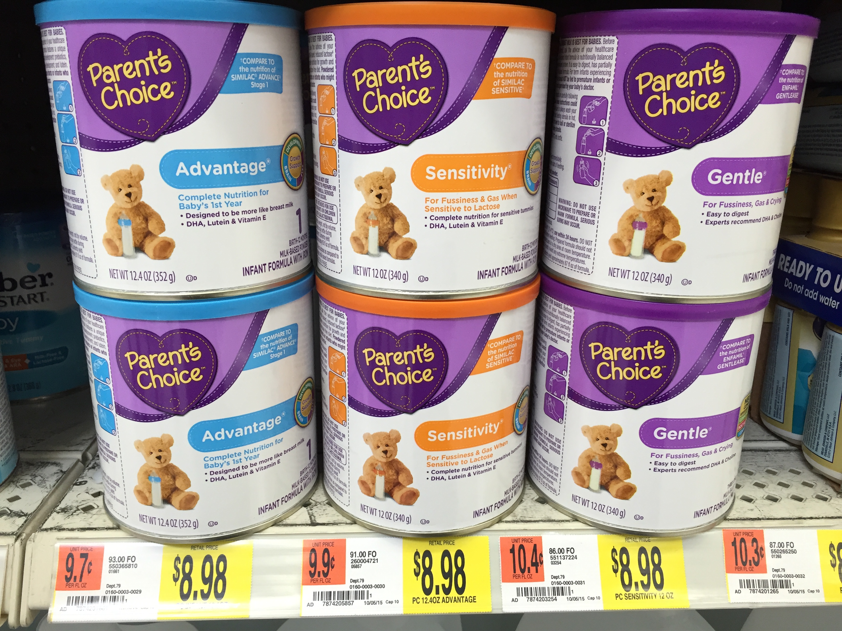Win a $20 Walmart eGift Card in Parent's Choice Sweepstakes
