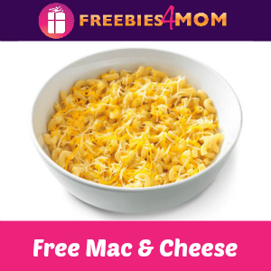 Free Mac & Cheese at Noodles & Co. July 14