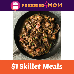 $1 Skillet Meals at Omaha Steaks Aug. 1