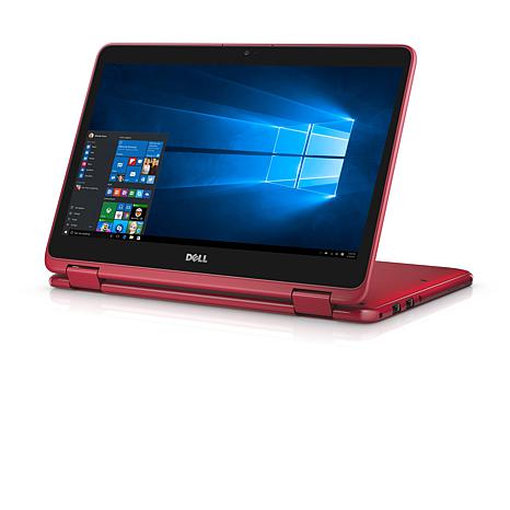 Dell Inspiron 11.6" Touch Intel Quad-Core 4GB RAM, 500GB HDD Windows 10 Convertible Laptop