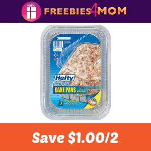 Save $1.00 on 2 packages of EZ Foil Pans