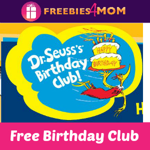 Free Dr. Seuss Birthday Club