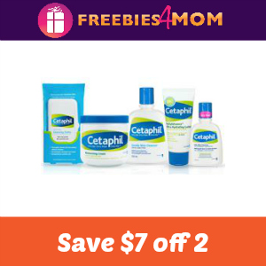 $7 off 2 Cetaphil products (expires 9/19)