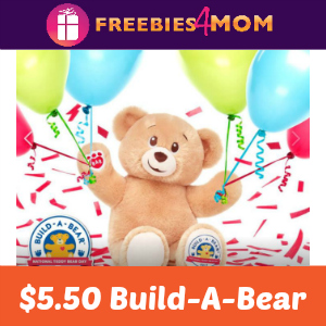 Build a Bear $5.50 Bears (Jan. 20 & 21)