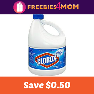 Coupon: Save $0.50 on any Clorox Bleach 