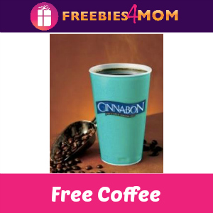 Free Coffee at Cinnabon Sept. 29