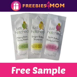 Free Sample Just Hatched Baby Wash & Lotion