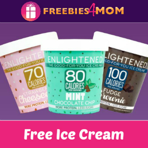 Free Pint of Enlightened Ice Cream