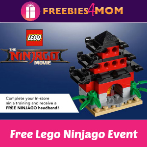 Free Lego Ninjago Movie Event at Toys R Us