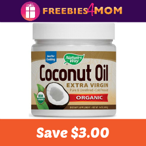 Coupon: Save $3.00 On Nature's Way Coconut Oil