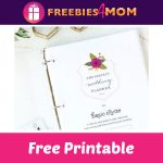 👰Free Organization Printable: Wedding Planner (100 Pages) - Freebies 4 Mom