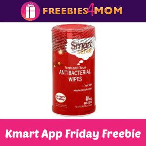Free Smart Sense Anti-Bacterial Wipes at Kmart