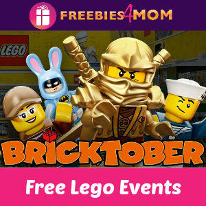 Free Bricktober Lego Events at Toys R Us