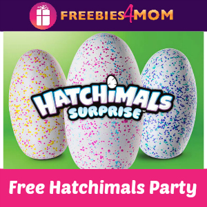 Free Hatchimals Surprise Party at Toys R Us