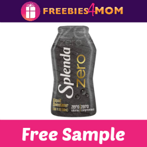 Free Sample Splenda Zero Liquid Sweetener