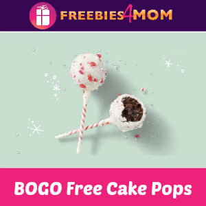 BOGO Free Cake Pops at Starbucks