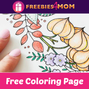 Free Johanna Basford Coloring Page