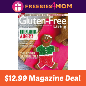 Magazine Deal: Gluten-Free Living $12.99