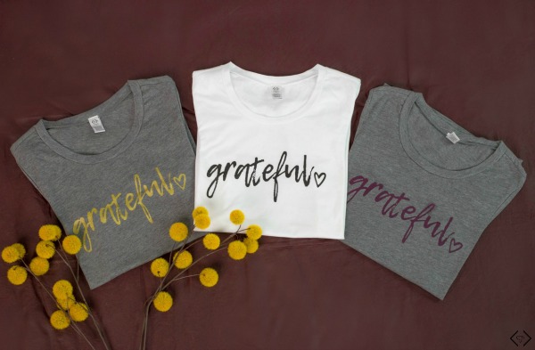 Free Grateful Heart Tee with any $29.95 Purchase