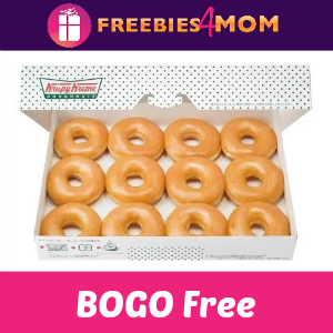 BOGO Free Original Dozen at Krispy Kreme 