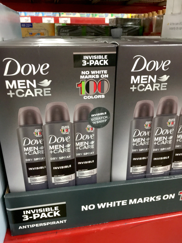 Dove Men+Care Invisible Dry Spray