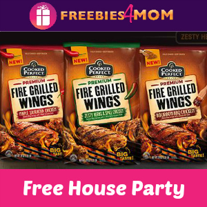 Free House Party: Cooked Perfect Grilled Wings