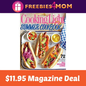 Magazine Deal: Cooking Light $11.95