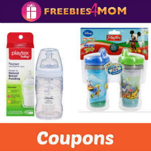 Coupons: Save on Playtex Baby Bottles & Cups