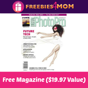 Free Digital Photo Pro Magazine ($19.97 Value)
