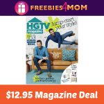 *Expired* Magazine Deal: HGTV $12.95 - Freebies 4 Mom