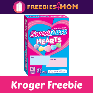 Free Sweetarts Hearts Box at Kroger