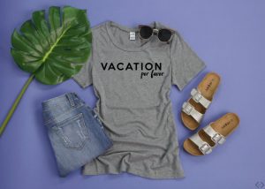 vacay graphic tee