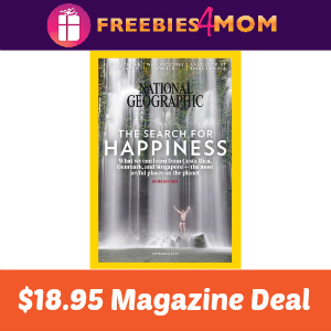Magazine Deal: National Geographic $18.95