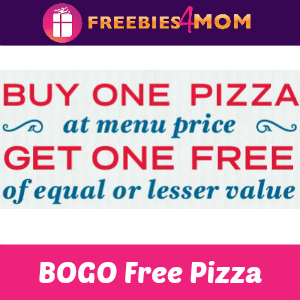 BOGO Free Pizzas at Domino's (thru 3/18)