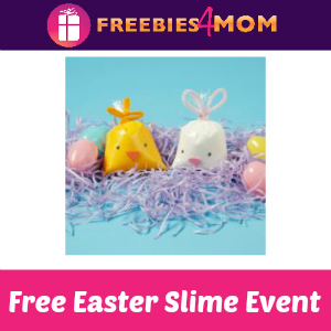 Free Easter Slime Event at Michael's March 31