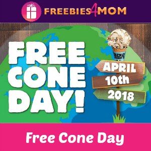 Free Cone Day at Ben & Jerry's April 10