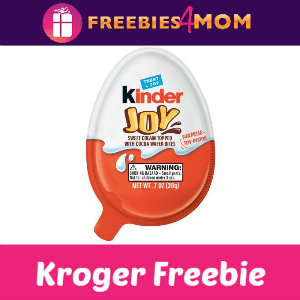 Free Kinder Joy at Kroger