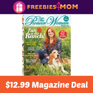 Magazine Deal: The Pioneer Woman $12.99