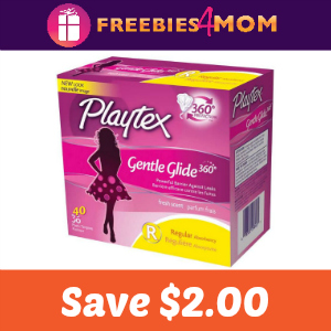 Coupon: Save $2.00 on any Playtex Gentle Glide