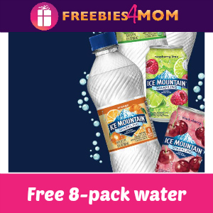 Free 8-pack Nestle Sparkling Spring Water