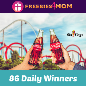 Sweeps Coca-Cola Six Flags Single Day Tickets