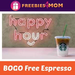 Starbucks BOGO Free Espresso (Grande or larger)