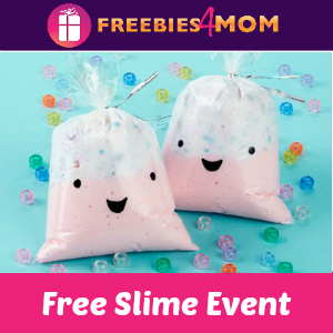 Free Slime Event at Michael's May 26