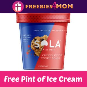 Free Pint of Sola Ice Cream at Hy-Vee