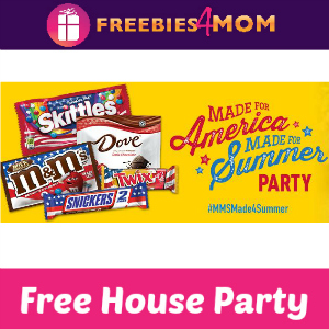 Free House Party: M&M's and Skittles