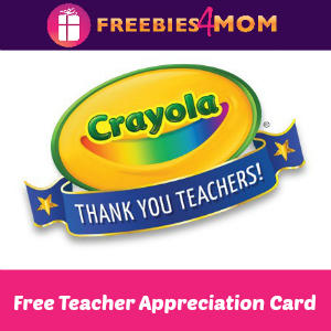 Free Teacher Appreciation Card Event at Michaels